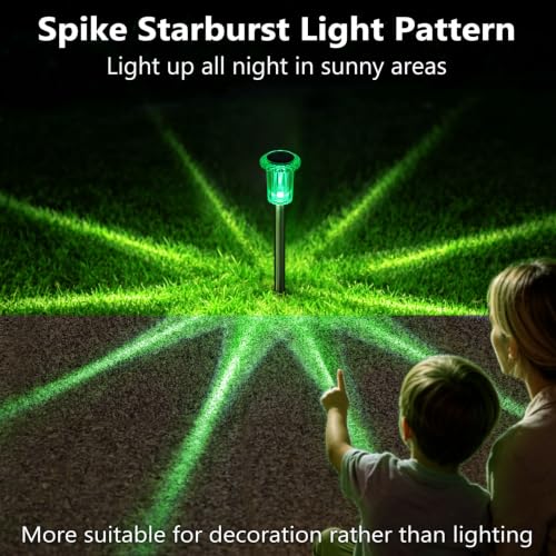 Solar Halloween Lights Outdoor Waterproof 10 Pack Halloween Decor (10 Count)