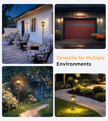 63" Solar Lamp Post Light 2 Pack (2 Count)