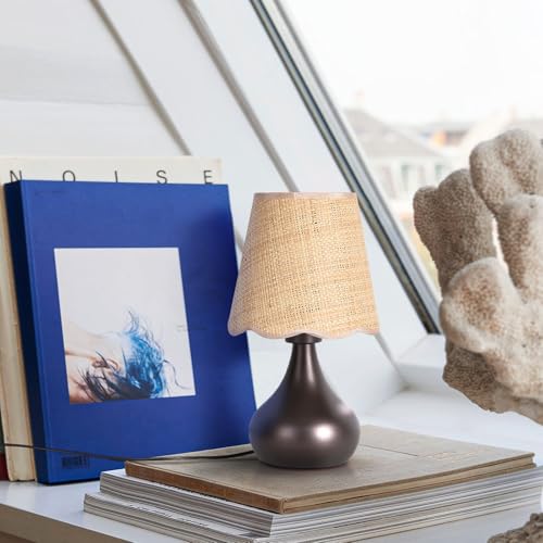 Oil Rubbed Bronze Small Table Lamp for Bedside