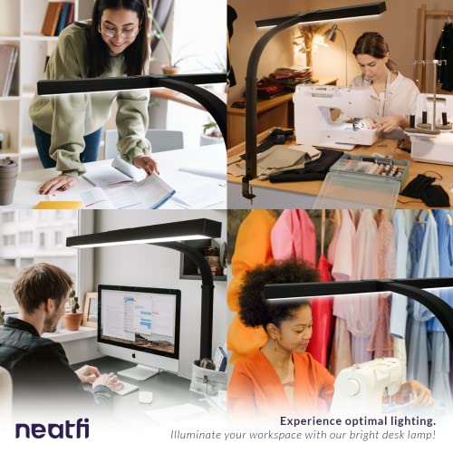 3 000 Lumens LED Desk Lamp with Clamp