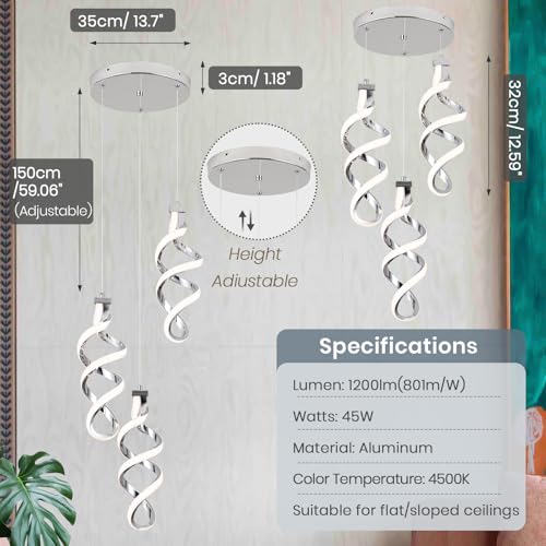 Modern Led Pendant Light Fixture