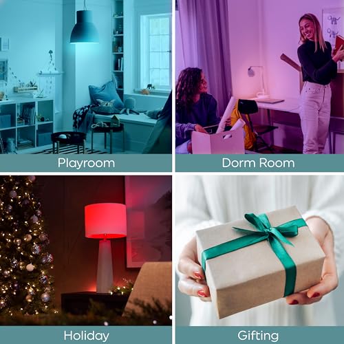LED+ Color Changing A19 Light Bulbs with Remote (2 Count)