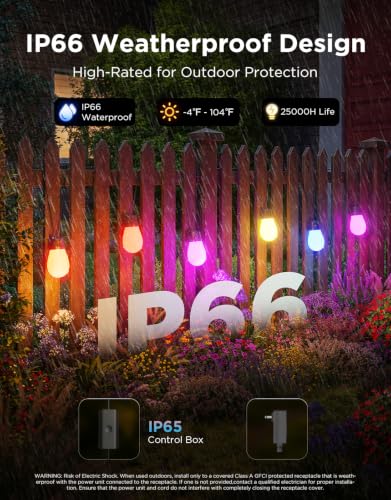S14 Bulb Outdoor String Lights 2 (144 Foot)