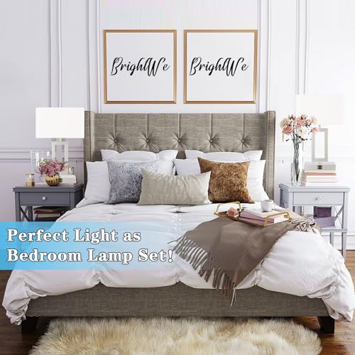 Table Lamp Set of 2 Lamps for Bedroom (2 Count)