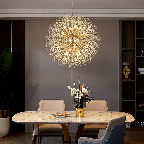 Firework Cryatsl Chandelier 30 inch