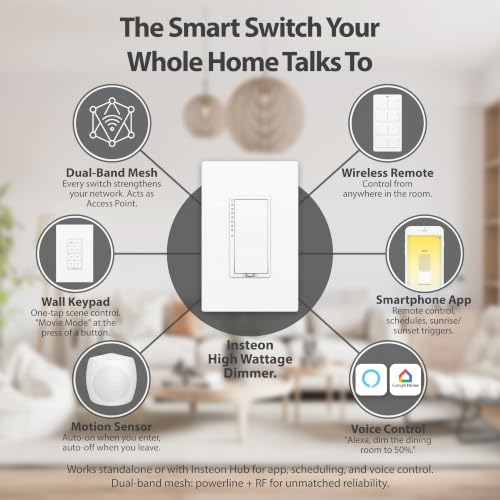 High Wattage Smart Dimmer