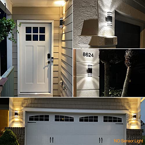 LED Up Down Outdoor Wall Lights (2 Count)