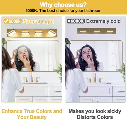 360° Rotate LED Bathroom Vanity Light Fixtures