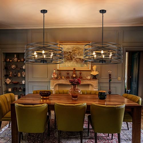 6 Light Dining Room Chandeliers Farmhouse