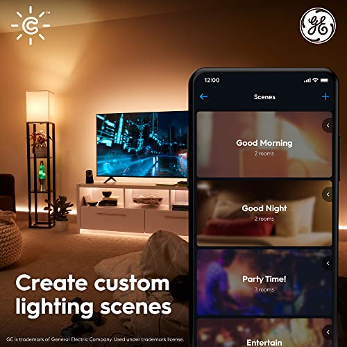 GE CYNC A19 Smart LED Light Bulbs (4 Count)