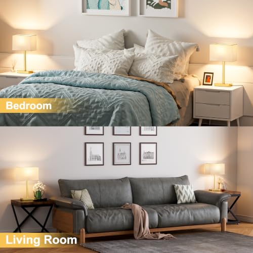 Touch Lamps for Bedroom (2 Count)