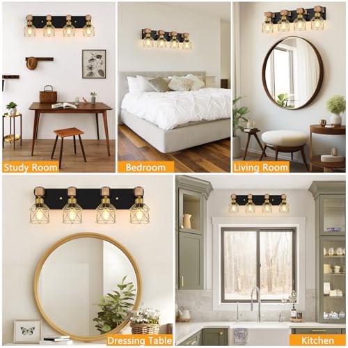 Farmhouse Bathroom Vanity Light Fixtures
