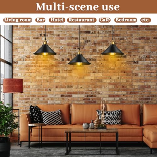24 Pcs Industrial Pendant Light (24 Count)