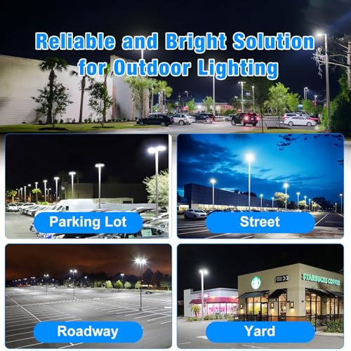 LED Parking Lot Light 400W (2 Count)