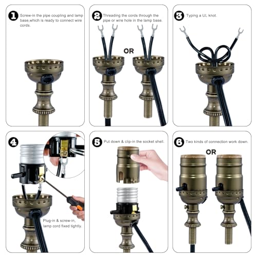 Lamp Socket with Push ON