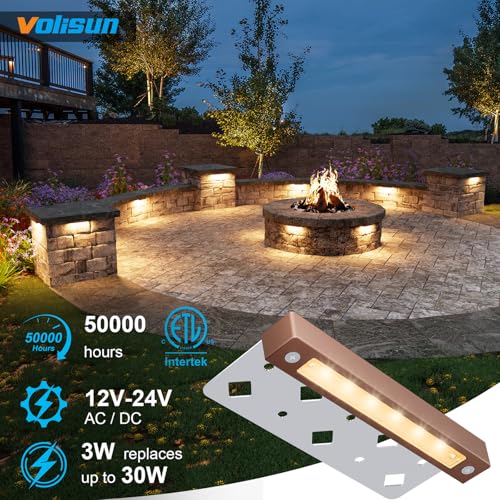 7 Inch Retaining Wall Lights (16 Count)