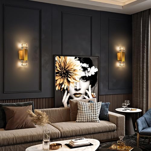 Gold Modern Crystal Chandelier with 9 Light 0368