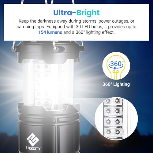 LED Camping Lanterns (4 Count)