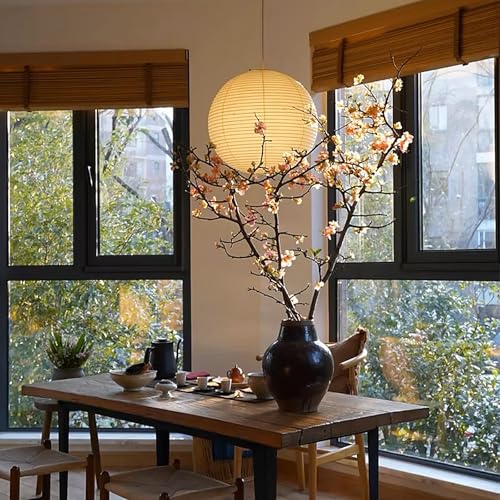 23.6" White Round Paper Lantern
