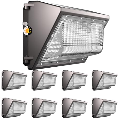 8 Pack 250W LED Wall Pack Lights (8 Count)
