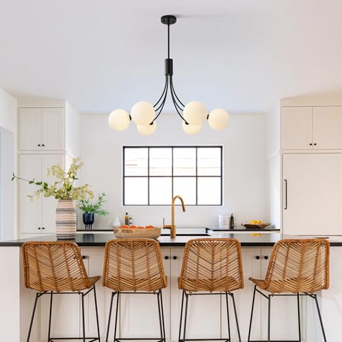Black Sputnik Chandelier