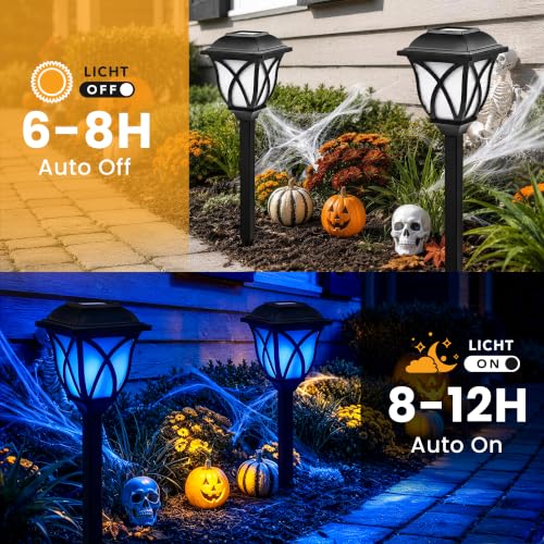 Solar Halloween Lights Outdoor Decor