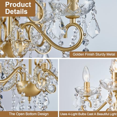 Mini Crystal Chandelier