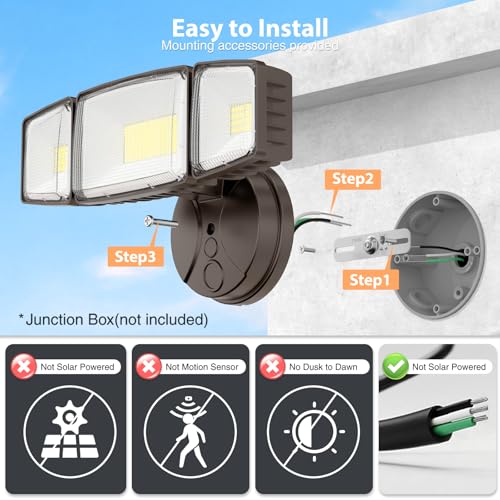 100W 11000LM Flood Lights Outdoor