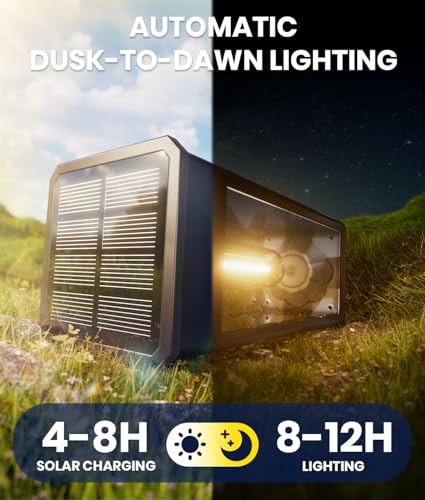 12 Pack Bright Solar Pathway Lights Outdoor (12 Count)
