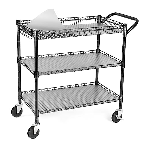 990Lbs Capacity Heavy Duty Rolling Utility Cart