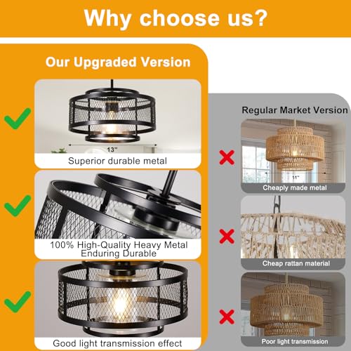 13" Dining Room Light Fixture