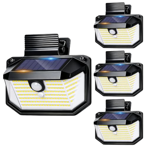 Clip on Solar Lights Outdoor (4 Count)
