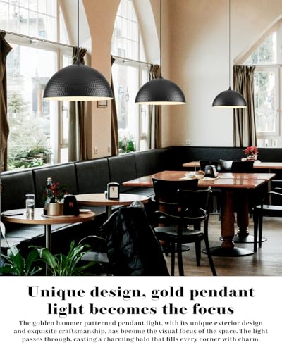 16 inch Hammered Dome Pendant Lights Kitchen Island