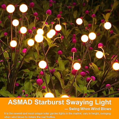 Solar Lights Outdoor (6 Count)