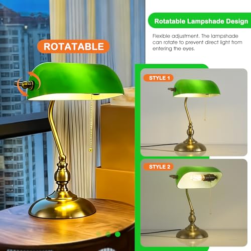 Bankers Desk Lamp