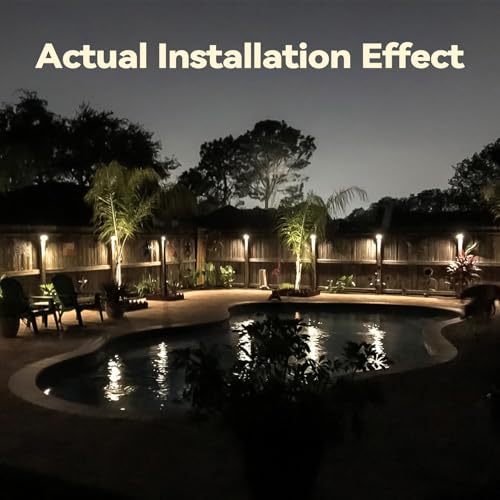 6 Pack 5CCT 3.74inch Low Voltage LED Deck Lights (6 Count)