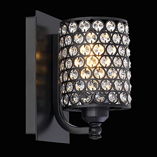 Crystal Wall Sconce Oil Rubbed Bronze Finish (2 Count)
