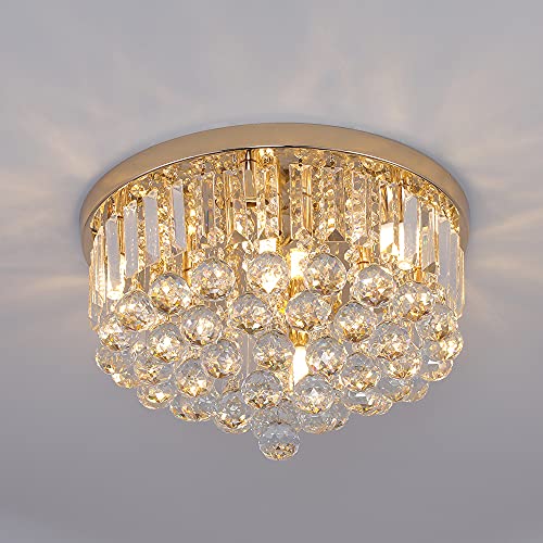 Mini Crystal Chandelier Ceiling Light