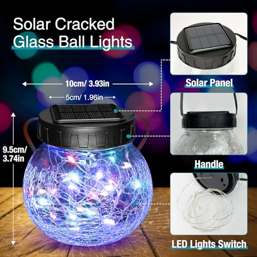 2 Pack Solar Lantern Outdoor Lights (2 Count)