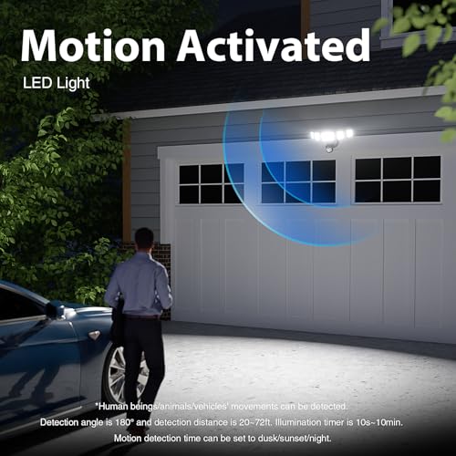 150W 15000LM LED Security Lights Motion Sensor Outdoor