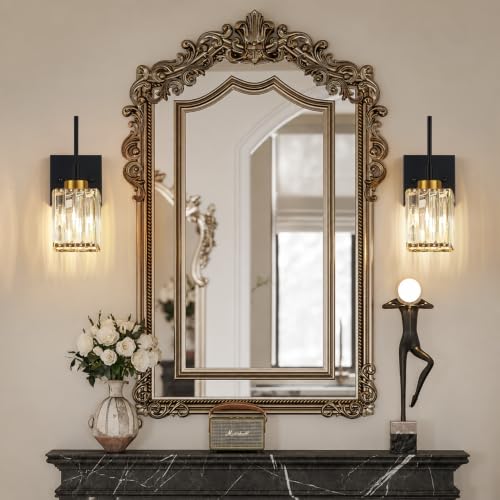 Hardwired] Bathroom Wall Sconces Set of Two Bathroom Light Fixtures (2 Count)