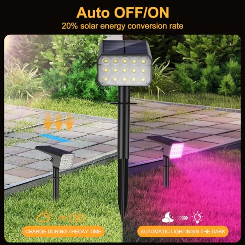 Solar Spot Lights Outdoor (4 Count)