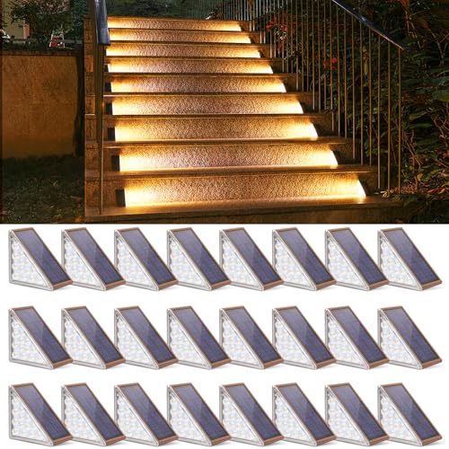 Solar Stair Lights (24 Count)