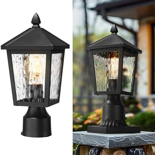 13.6 Inch Outdoor Light Fixture for Post