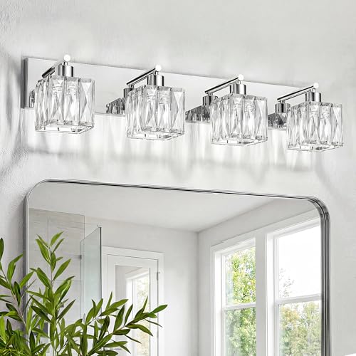 Chrome Bathroom Light Fixtures