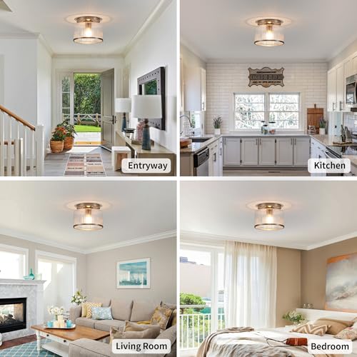 Glass Ceiling Light