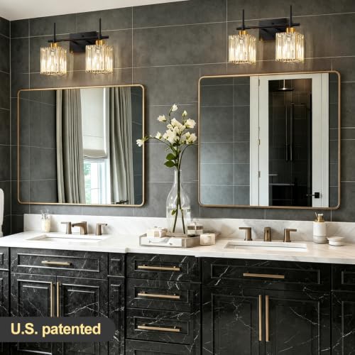 Modern Crystal Bathroom Vanity Light 2
