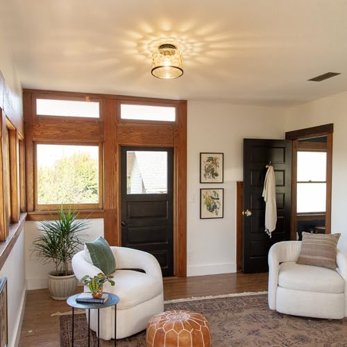 Glass Ceiling Light