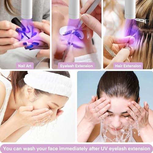 Gooseneck Eyelash Extension Lash Lamp with 395