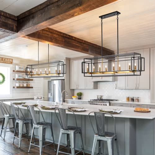 8 Light Kitchen Island Lighting
